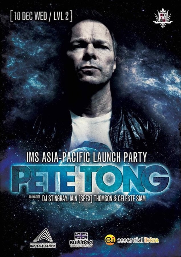 Flyer: Pete Tong · Singapur
